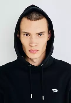Джемпер с капюшоном PLAIN Lee, черный