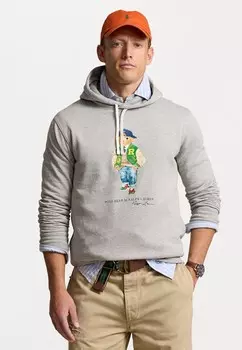 Джемпер с капюшоном POLO BEAR FLEECE HOODIE Ralph Lauren, светло-серый