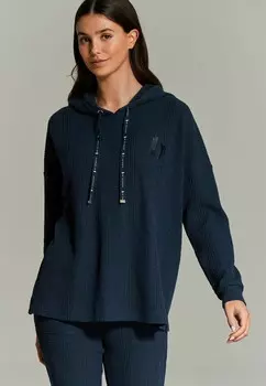 Джемпер с капюшоном WAFFLE Ted Baker, синий