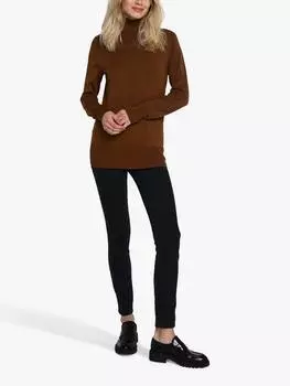 Джемпер с круглым вырезом от астрид KAFFE, цвет Toffee