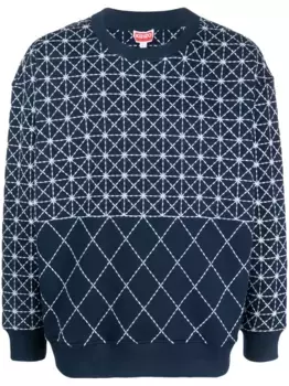 Джемпер с нашивкой KENZO, синий