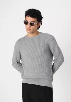Джемпер STRUCTURE Tommy Hilfiger, серый