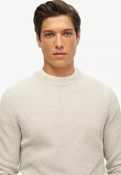 Джемпер TEXTURED CREW Superdry, серый
