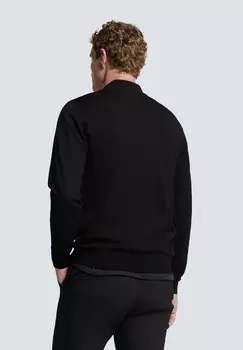 Джемпер TIMELESS BASICS HALF-ZIP NO EXCESS, черный