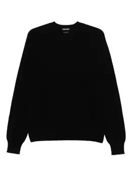 Джемпер TOM FORD с круглым вырезом, черный