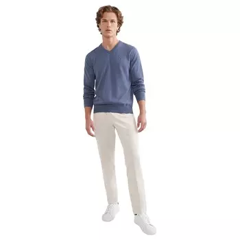Джемпер Tommy Hilfiger Essential V-neck, голубой