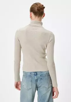 Джемпер TURTLENECK Koton, светло-коричневый
