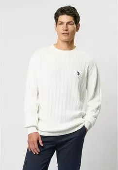 Джемпер U.S. Polo Assn., белый
