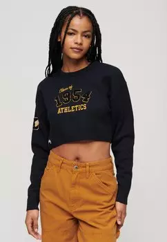 Джемпер VARSITY CROPPED CREW Superdry, синий