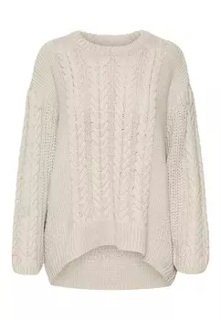 Джемпер Vero Moda вязаный, бежевый