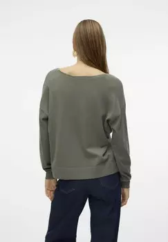 Джемпер VMBREEZE VNECK Vero Moda, хаки