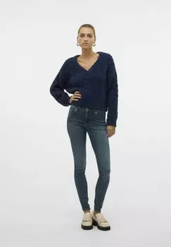 Джемпер VMDREAM Vero Moda, темно-синий