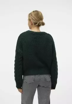 Джемпер VMDREAM Vero Moda, темно-зеленый
