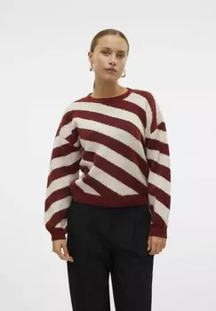 Джемпер VMLARA Vero Moda, темно-красный