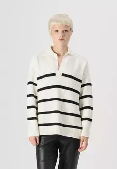 Джемпер VMLUNA V NECK Vero Moda, молочный