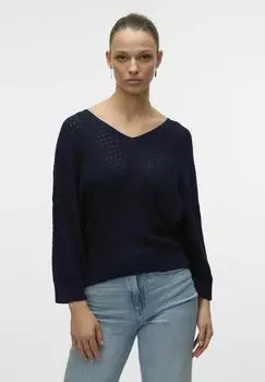 Джемпер VMNEWLEXSUN Vero Moda, темно-синий