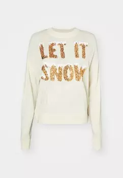 Джемпер VMSNOW O NECK XMAS Vero Moda, бежевый