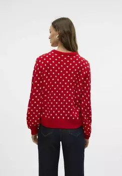 Джемпер VMSPARKLE Vero Moda, красный