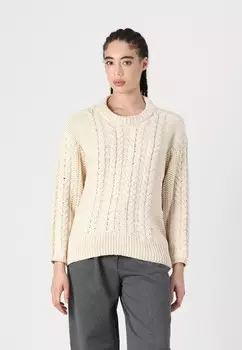 Джемпер VMSVEACABLE Vero Moda, кремовый