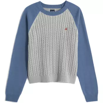 Джемпер женский GAP, Gray Blue Patchwork