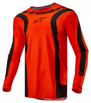 Джерси A-Stars Fluid Lurv alpinestars, оранжевый/черный