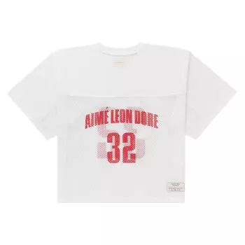 Джерси Aim Leon Dore Cropped Practice 'Bright White', белый