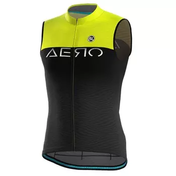 Джерси без рукавов Bicycle Line Aero S2, желтый