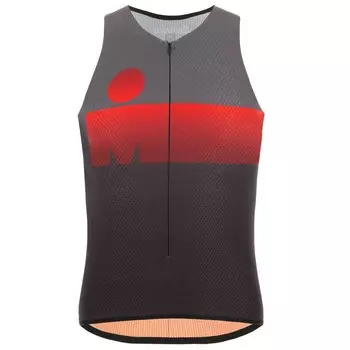 Джерси без рукавов Santini Ironman Audax, красный