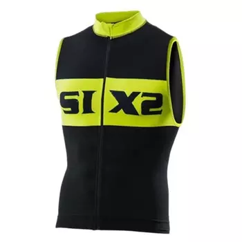 Джерси без рукавов Sixs Luxury, черный