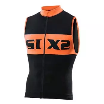 Джерси без рукавов Sixs Luxury, черный