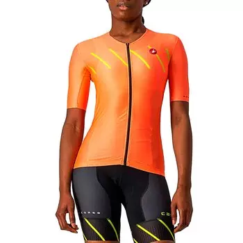 Джерси Castelli Free Speed Race 2 Short Sleeve, оранжевый