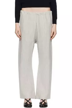 Джерси домашние брюки Maison Margiela, серый