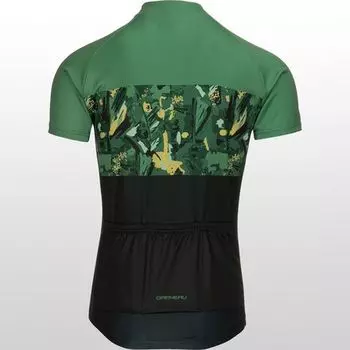 Джерси Equipe 2.0 мужское Louis Garneau, цвет Black/Green Organic