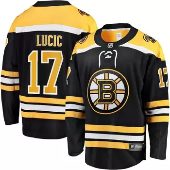 Джерси Fanatics Branded Boston Bruins, черный