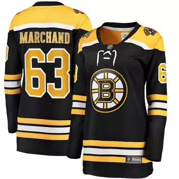 Джерси Fanatics Branded Boston Bruins, черный