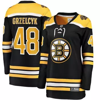 Джерси Fanatics Branded Boston Bruins, черный