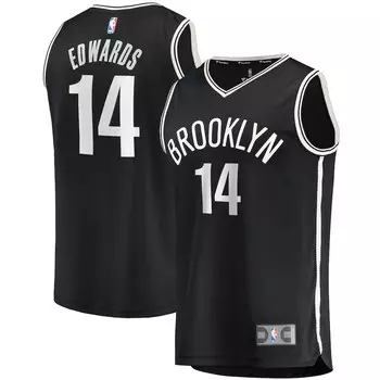 Джерси Fanatics Branded Brooklyn Nets, черный