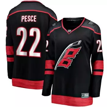 Джерси Fanatics Branded Carolina Hurricanes, черный