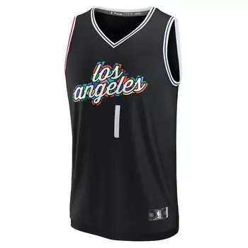 Джерси Fanatics Branded La Clippers, черный