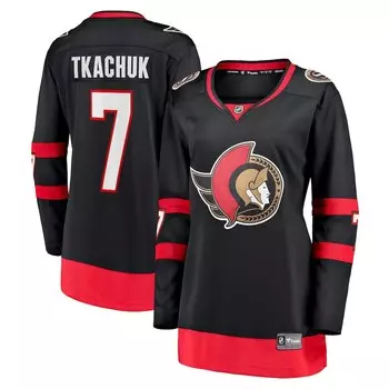 Джерси Fanatics Branded Ottawa Senators, черный