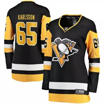 Джерси Fanatics Branded Pittsburgh Penguins, черный