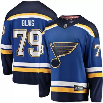 Джерси Fanatics Branded St Louis Blues, синий