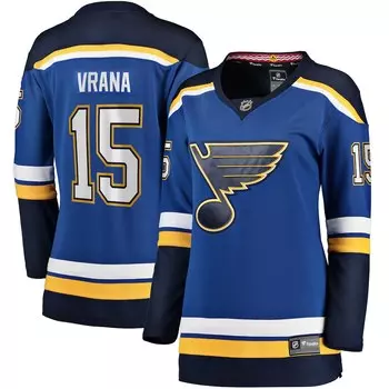 Джерси Fanatics Branded St Louis Blues, синий
