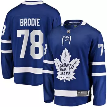 Джерси Fanatics Branded Toronto Maple Leafs, синий