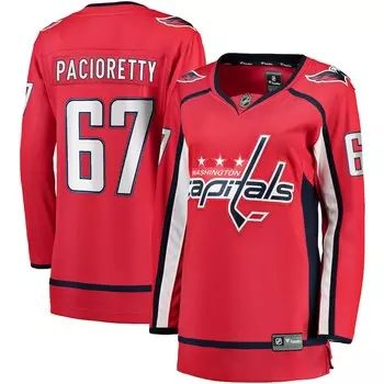Джерси Fanatics Branded Washington Capitals, красный