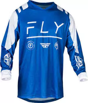 Джерси Fly Racing F-16 2024 для мотокросса FLY Racing, синий/белый