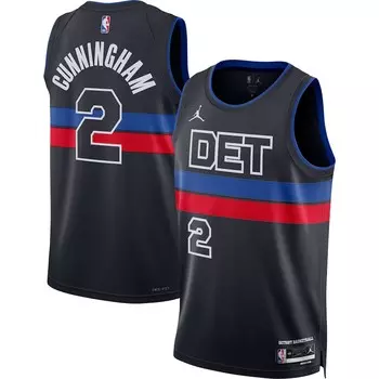 Джерси Jordan Brand Detroit Pistons, черный