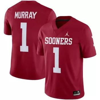 Джерси Jordan Brand Oklahoma Sooners, малиновый