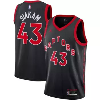 Джерси Jordan Brand Toronto Raptors, черный