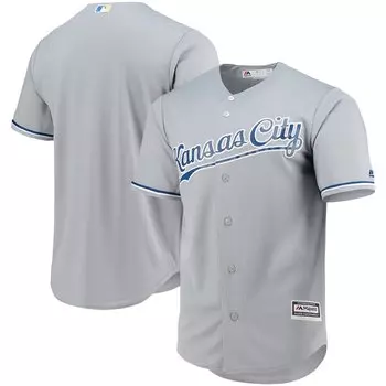 Джерси Majestic Kansas City Royals, серый